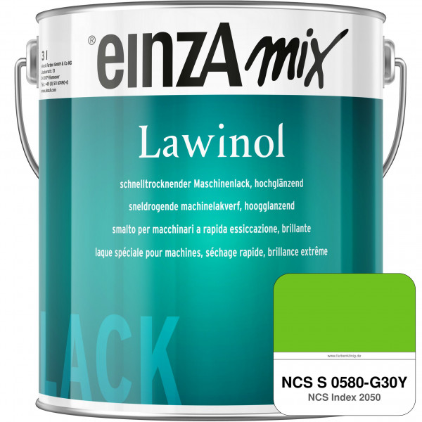 einzA Lawinol hochglänzend (NCS S 0580-G30Y)