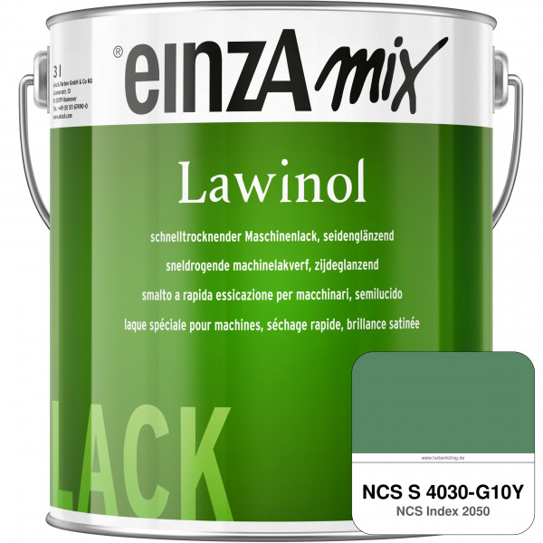 einzA Lawinol seidenglänzend (NCS S 4030-G10Y)