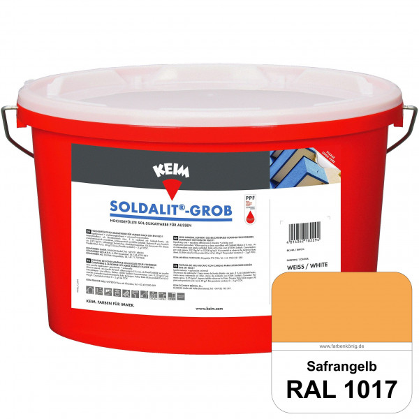 KEIM Soldalit®-Grob (RAL 1017 Safrangelb)