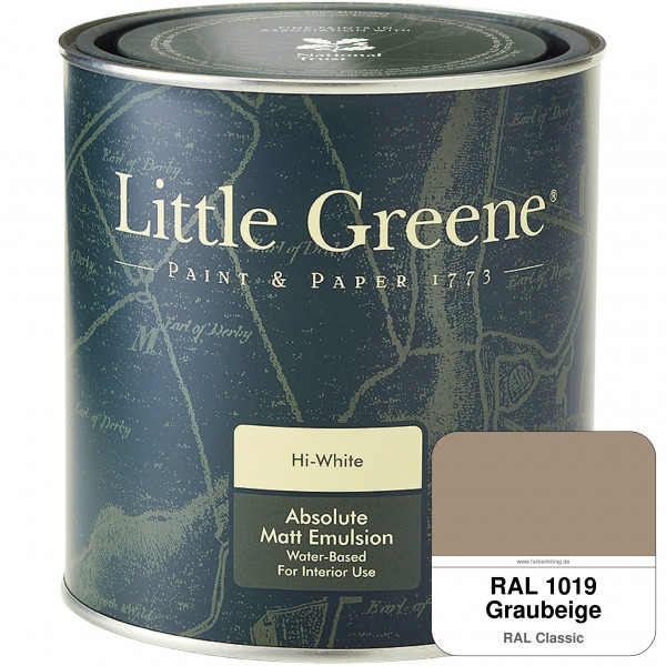 Absolute Matt Emulsion - Sample Pot 250 ml (RAL 1019 Graubeige)