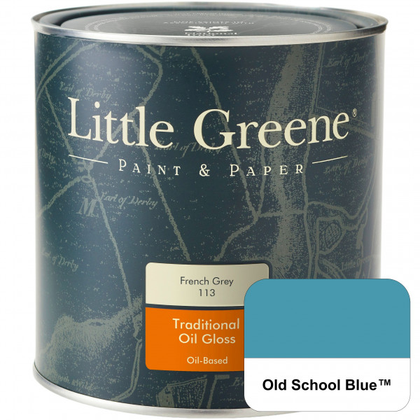 Traditional Oil Gloss - 1 Liter (259 Old School Blue™)