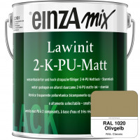 einzA Lawinit 2-K-PU Matt Stammlack (RAL 1020 Olivgelb)