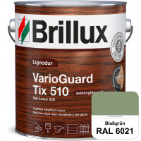 Lignodur VarioGuard Tix 510 (Gel-Lasur 510) RAL 6021 Blassgrün