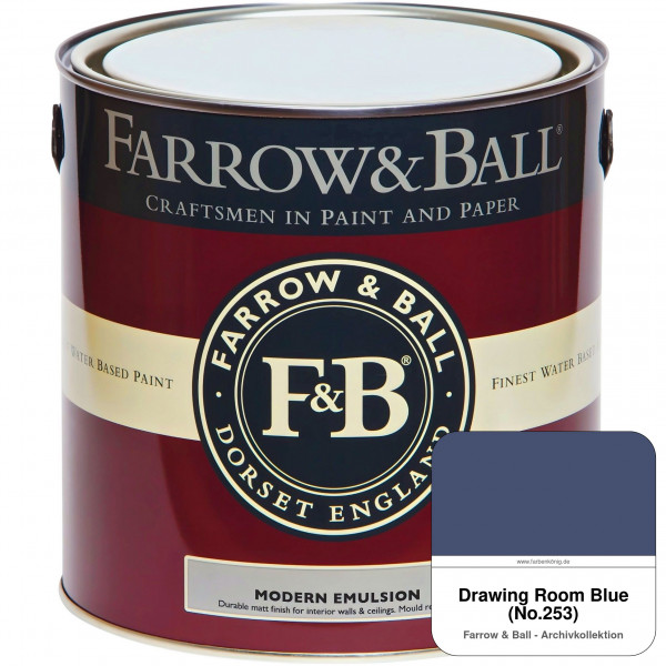 Modern Emulsion (Drawing Room Blue No. 253)