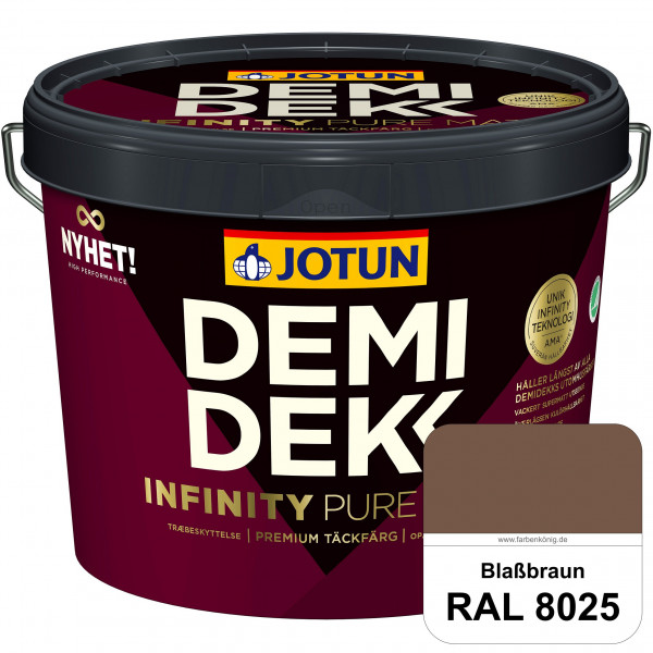 DEMIDEKK Infinity Pure Mat (RAL 8025 Blaßbraun) - ersetzt Demidekk Ultimate Helmatt