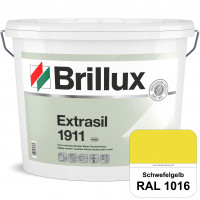 Extrasil 1911 (RAL 1016 Schwefelgelb) Fassadenfarbe Silikatbasis für Fassaden- und Egalisierungsbesc
