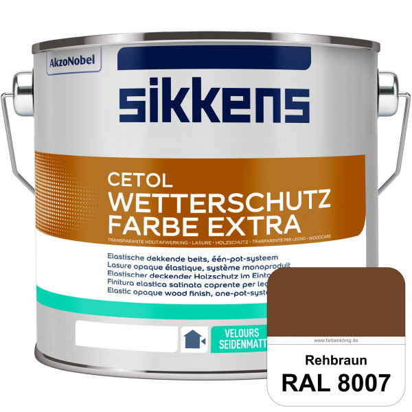 Cetol Wetterschutzfarbe Extra (RAL 8007 Rehbraun)