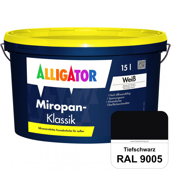 Miropan-Klassik (RAL 9005 Tiefschwarz)