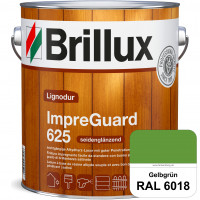 ImpraGuard 625 (RAL 6018 Gelbgrün) imprägnierende Lasur (lösemittelhaltig) für allen Laub- und Nadel