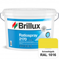 Ratiospray 2170 (RAL 1016 Schwefelgelb) wasserbasierter, seidenmatter & farbtonbeständiger Allround-