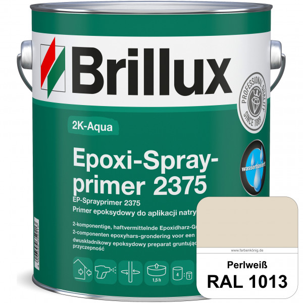 2K-Aqua Epoxi-Sprayprimer 2375 (RAL 1013 Perlweiß) haftvermittelnde 2K-Grundierung auf nicht saugend