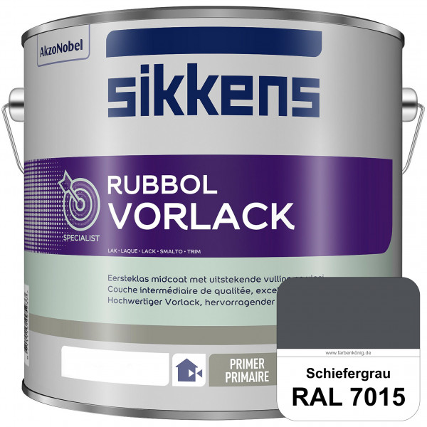 Rubbol Vorlack (RAL 7015 Schiefergrau) Aromatenfreier Vorlack der Spitzenklasse (außen & innen)