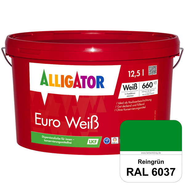 Euro Weiß LKF (RAL 6037 Reingrün)