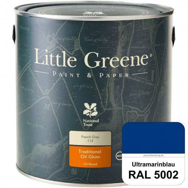 Traditional Oil Gloss (RAL 5002 Ultramarinblau)