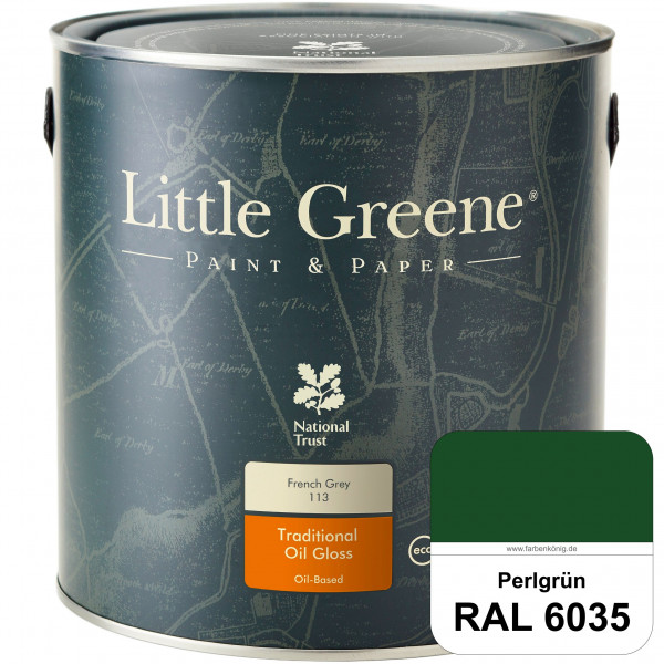 Traditional Oil Gloss (RAL 6035 Perlgrün)