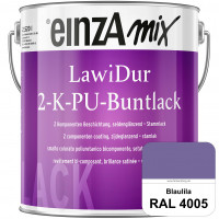 einzA LawiDur 2-K-PU-Buntlack - Seidenglanz (RAL 4005 Blaulila)