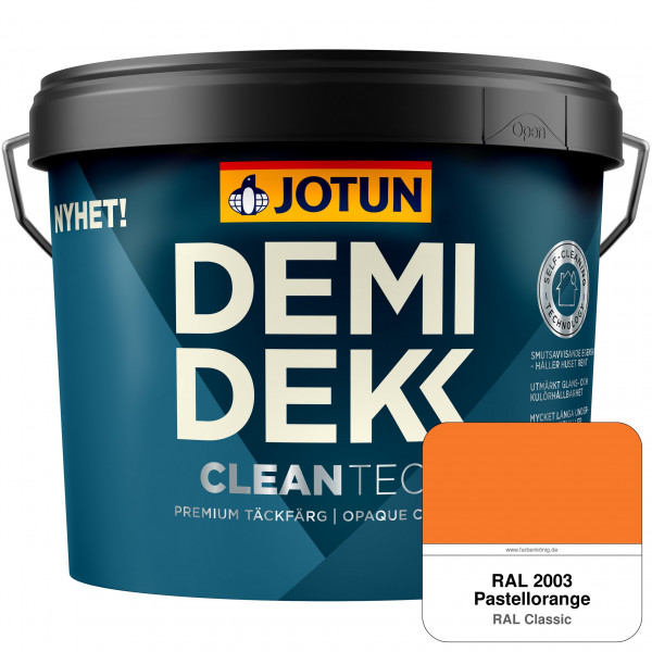 DEMIDEKK Cleantech (ehemals Demidekk Optimal, Demidekk Ultimate Täckfärg) - Deckende Holzfarbe für A
