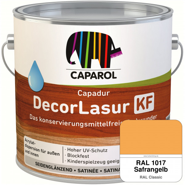Caparol Capadur DecorLasur KF (RAL 1017 Safrangelb)