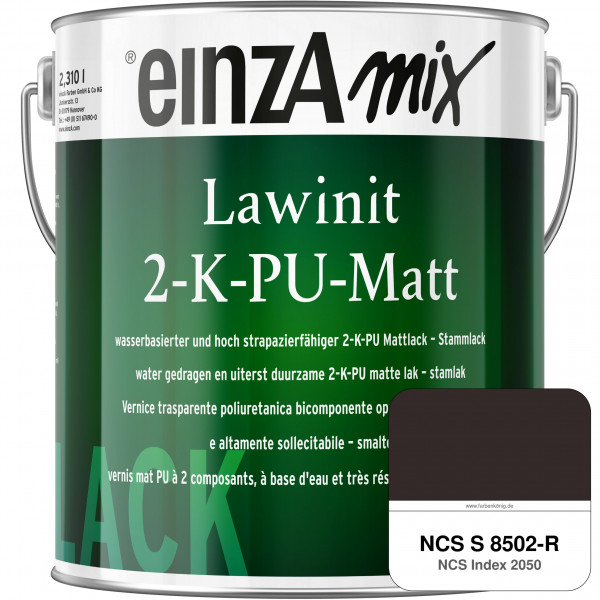 einzA Lawinit 2-K-PU Matt Stammlack (NCS S 8502-R)