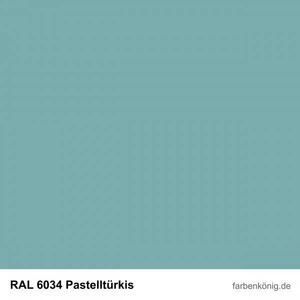 Objekt Fassadenfarbe (RAL 6034 Pastelltürkis)