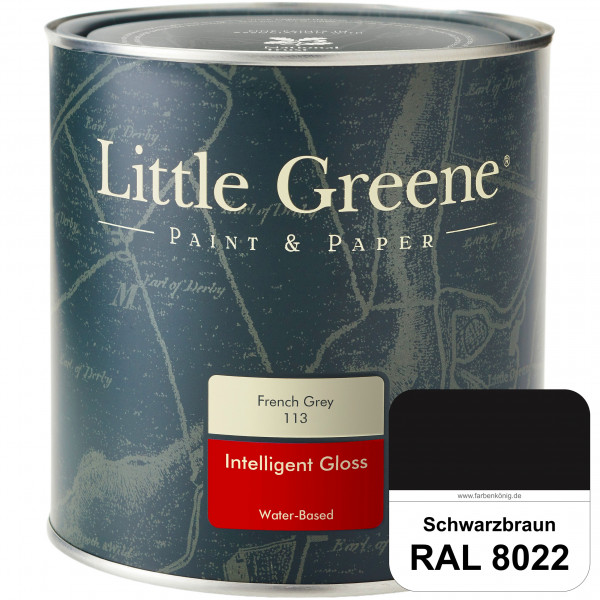 Intelligent Gloss (RAL 8022 Schwarzbraun)