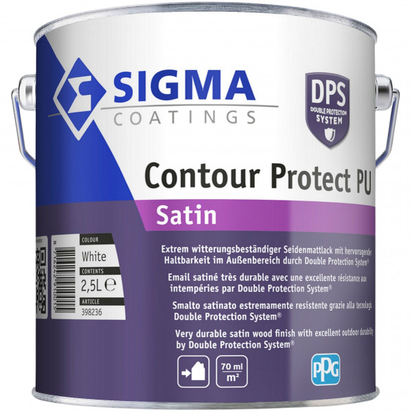 Sigma Contour Protect PU Satin (Weiß)