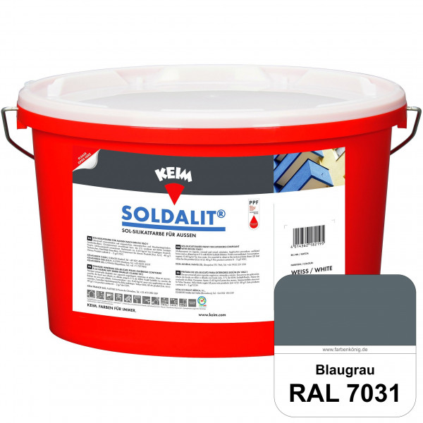 KEIM Soldalit® (RAL 7031 Blaugrau)