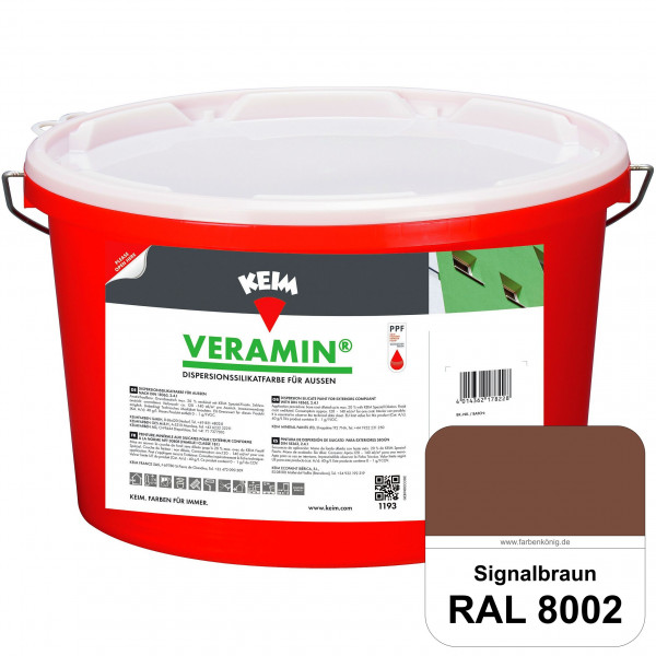 KEIM Veramin® (RAL 8002 Signalbraun)