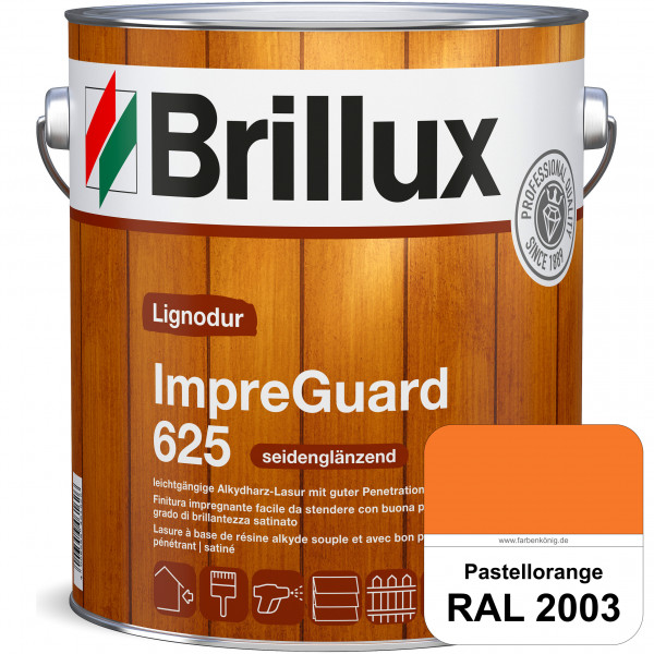 ImpraGuard 625 (RAL 2003 Pastellorange) imprägnierende Lasur (lösemittelhaltig) für allen Laub- und