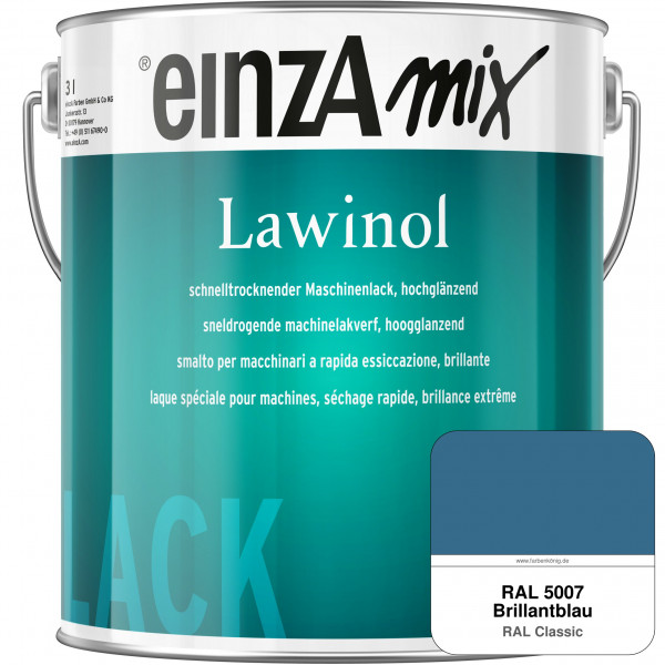 einzA Lawinol hochglänzend (RAL 5007 Brillantblau)