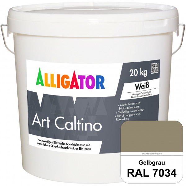 Art Caltino (RAL 7034 Gelbgrau)