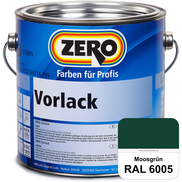Vorlack (RAL 6005 Moosgrün)