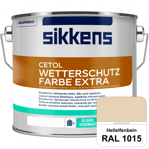 Cetol Wetterschutzfarbe Extra (RAL 1015 Hellelfenbein)