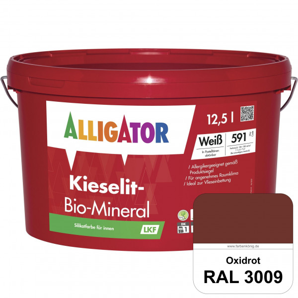 Kieselit-Bio-Mineral LKF (RAL 3009 Oxidrot)