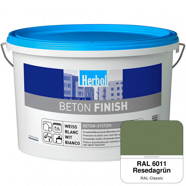 Beton Finish (RAL 6011 Resedagrün)