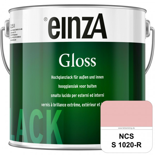 einzA Gloss (NCS S 1020-R) Hochwertiger Alkydharzlack in Premium-Qualität, hochglänzend.
