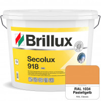 Secolux 918 TSR-Formel (RAL 1034 Pastellgelb) für den Einsatz auf WDVS - ehemals Silicon-Fassadenfar