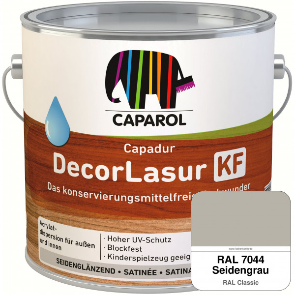 Caparol Capadur DecorLasur KF (RAL 7044 Seidengrau)