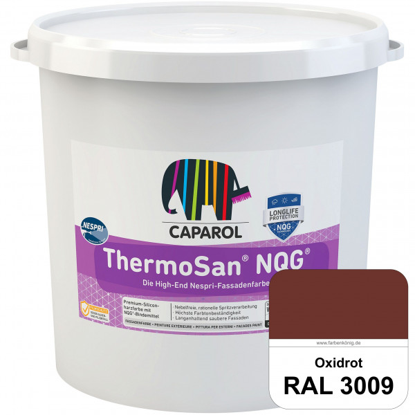 ThermoSan® NQG® Nespri (RAL 3009 Oxidrot) Siliconharz-Bindemittelkombination mit integrierter Nano-Q