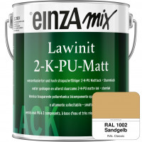 einzA Lawinit 2-K-PU Matt Stammlack (RAL 1002 Sandgelb)