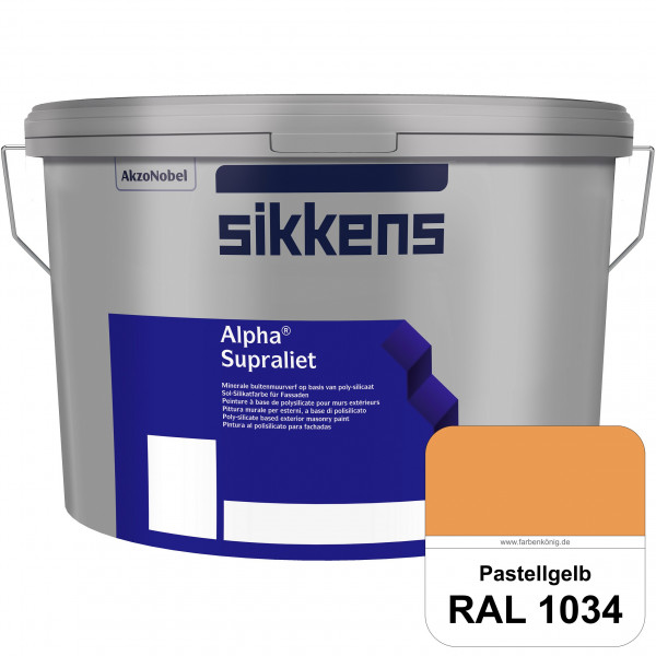 Alpha Supraliet (RAL 1034 Pastellgelb)