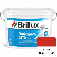 Ratiospray 2170 (RAL 3028 Reinrot) wasserbasierter, seidenmatter & farbtonbeständiger Allround-Sprit