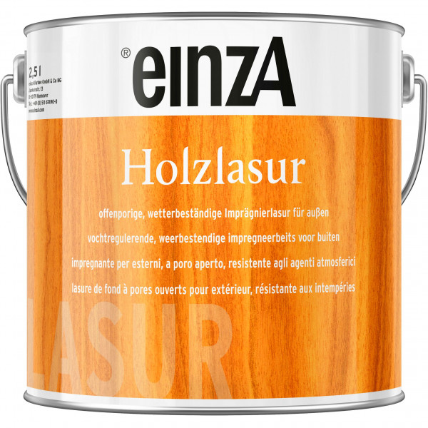 einzA Holzlasur (B-Ware) - 5 Liter (Nußbaum)