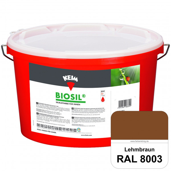KEIM BIOSIL® (RAL 8003 Lehmbraun)