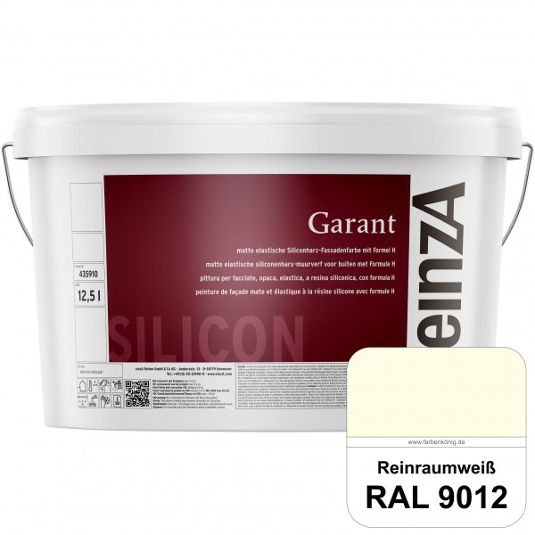 einzA Garant (RAL 9012 Reinraumweiß) elastische Siliconharz-Fassadenfarbe