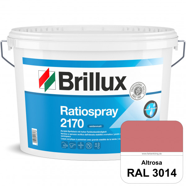 Ratiospray 2170 (RAL 3014 Altrosa) wasserbasierter, seidenmatter & farbtonbeständiger Allround-Sprit