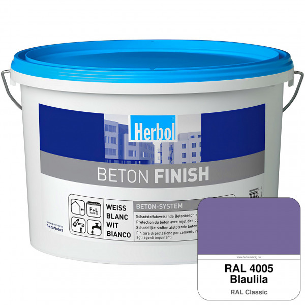 Beton Finish (RAL 4005 Blaulila)