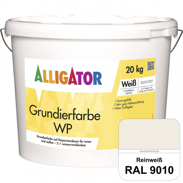 Grundierfarbe WP (RAL 9010 Reinweiß)