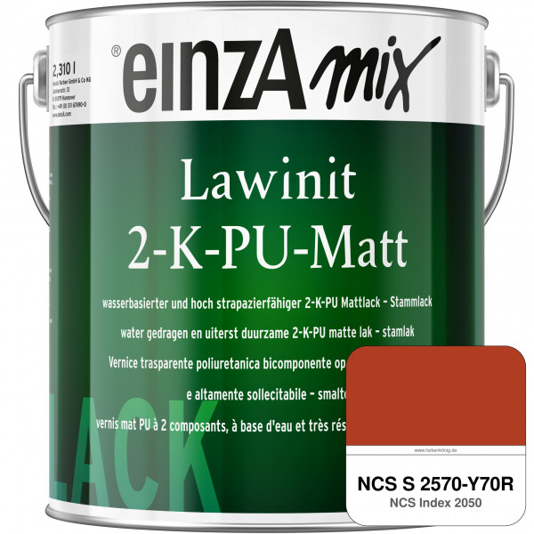 einzA Lawinit 2-K-PU Matt Stammlack (NCS S 2570-Y70R)
