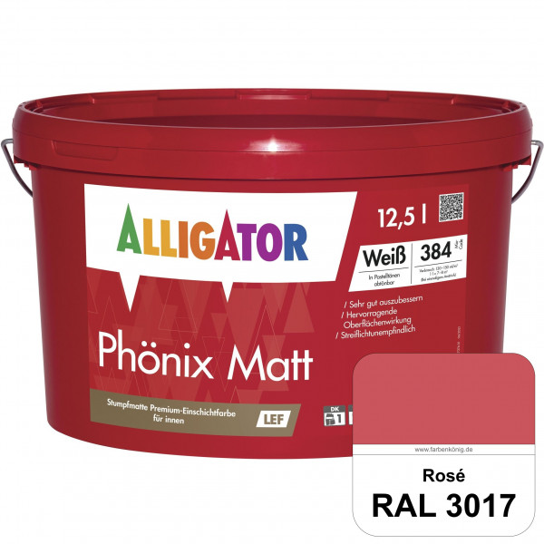 Phönix Matt LEF (RAL 3017 Rosa)